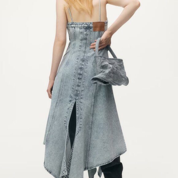 Glenn Martens H&M Denim Dress- SIZE LARGE - Picture 3 of 3